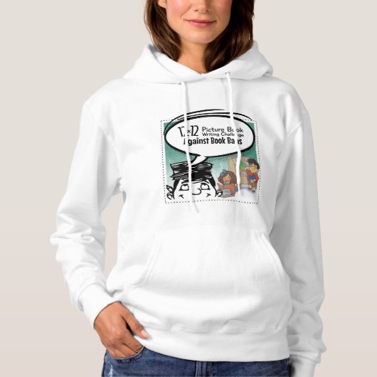12 x 12 Tegen Boekenverbod Hoodie (Voorkant)