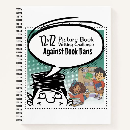 12 x 12 tegen Notitieboek boekverbod (Voorkant)