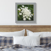 12 "x 12" Witte Koningin Ann's Kant Foto Canvas Afdruk (Insitu (Slaapkamer))