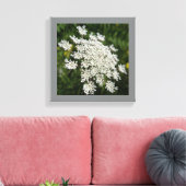 12 "x 12" Witte Koningin Ann's Kant Foto Canvas Afdruk (Insitu (Woonkamer))