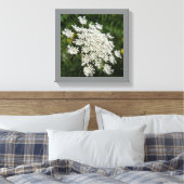 12 "x 12" Witte Koningin Ann's Kant Foto Canvas Afdruk (Insitu (Slaapkamer))