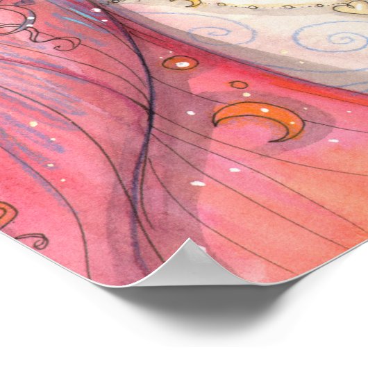 12 x 16 Poster hedendaagse meisjes Fantasy Art (Hoek)