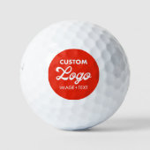 12 x Aangepaste Logo Foto Bridgstone e6 Golfballen (Voorkant)