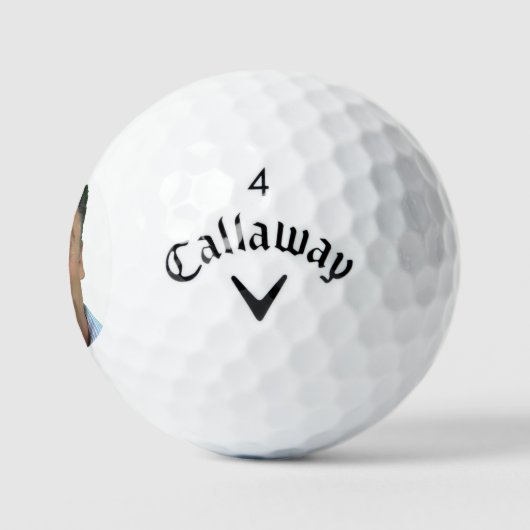 12 x Callaway Supersoft Custom Photo Golf Balls Golfballen (Logo)