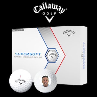 12 x Callaway Supersoft Custom Photo Golf Balls Golfballen