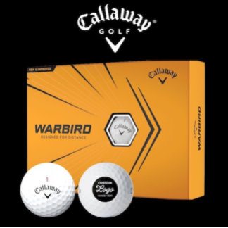 12 x Callaway Warbird Custom Logo Golf Balls Golfballen