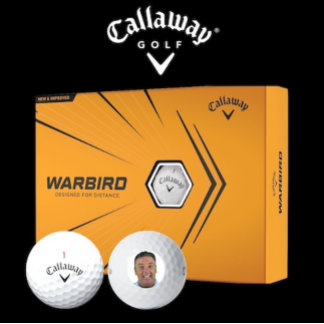 12 x Callaway Warbird Custom Photo Golf Balls Golfballen