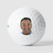 12 x Srixon Soft Feel Custom Foto Golfballen (Voorkant)