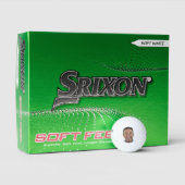 12 x Srixon Soft Feel Custom Foto Golfballen (Verpakking)