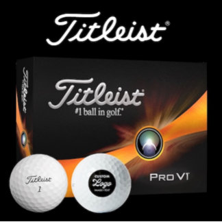 12 x Titleist Pro V1 op maat gemaakte golfballen m