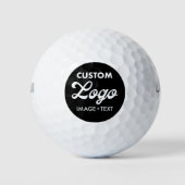 12 x Wilson Ultra 500 Custom Logo Golf Balls Golfballen (Voorkant)