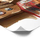 *~* 12A100 Psychische lezer Gypsy Crystal Ball Poster (Hoek)