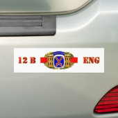 12B10e bergstreek Bumpersticker (Op auto)