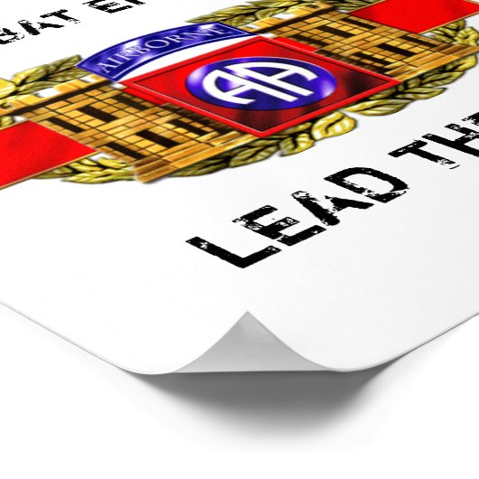 12B82e Airborne Division Poster (Hoek)