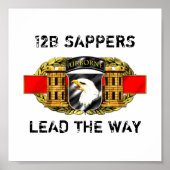 12B 101e Luchtvaartsector Poster (Voorkant)