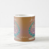 12de Jubileum van de bruiloft Zijde & Jade Koffiemok (Center)