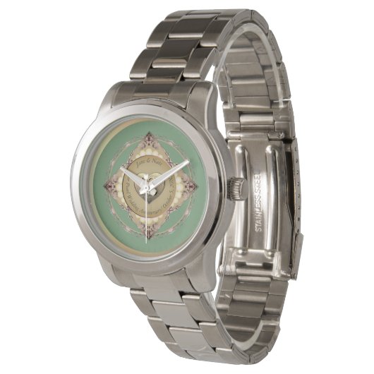 12e & 30e Pearl Jubileum Horloge (Gekanteld)
