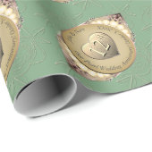 12e & 30e Pearl Jubileum inpakpapier (Rol Hoek)