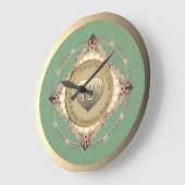 12e & 30e Pearl Jubileum wandklok (Hoek)