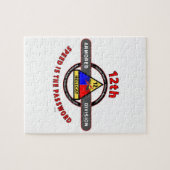 12E ARMORED DIVISION"SNELHEID IS HET WACHTWOORD" LEGPUZZEL (Horizontaal)