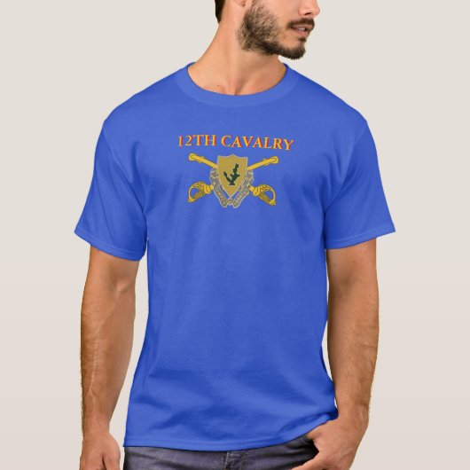 12E CAVALRY T-SHIRT (Voorkant)