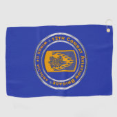 12e Combat Aviation Brigade CAB Golfhanddoek (Horizontaal)
