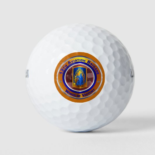 12e Combat Aviation Brigade Golfballen (Voorkant)