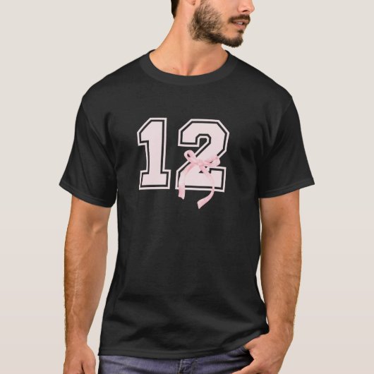 12e Coquette Verjaardagsfeest Twaalfjarige Coque T-shirt (Voorkant)