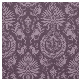 12e eeuw Damast met Dieren Stof