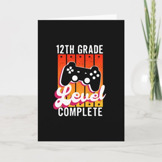 12e grade Afstuderen Gamer Afstuderen Kaart (Voorkant)