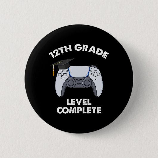 12e gradenniveau Complete Afstuderen gamerboxen SC Ronde Button 5,7 Cm (Voorkant)