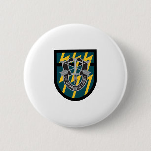 12e groep speciale strijdkrachten (12e SFG) Ronde Button 5,7 Cm