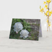 12e Jubileum Kaart (Gele Bloem)