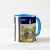 12e kerstdag (12 drummers Drumming) Mok (Voorkant rechts)