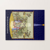 12e kerstdag (12 drummers) Jigzaag Puzzle Legpuzzel (Horizontaal)