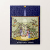 12e kerstdag (12 drummers) Jigzaag Puzzle Legpuzzel (Verticaal)