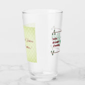12e kerstdag-Twaalf trommelaars trommelen Glas (Rechts)