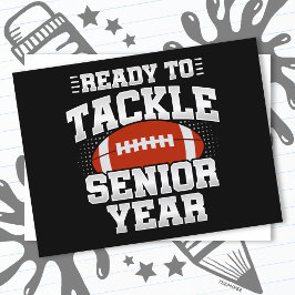 12e klas Football klaar om terug te pakken naar sc Briefkaart