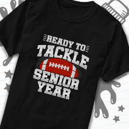 12e klas Football klaar om terug te pakken naar sc T-shirt