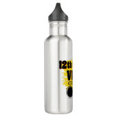 12e klas vibes Shirt terug naar school eerste dag Waterfles (Links)