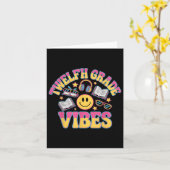 12e klas vibes twaalfde klas leraar Kind terug naa Kaart (Gele Bloem)