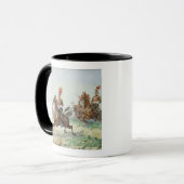 12e Koninklijke Lancers (m/c boven potlood verhoog Mok (Voorkant links)