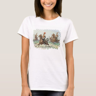 12e Koninklijke Lancers (m/c boven potlood verhoog T-shirt