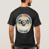 12e luchtvaartgroep - Mok Vietnam T-shirt (Achterkant)