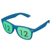 12e Man Seahawks Glasses Retro Zonnebril (Gekanteld)