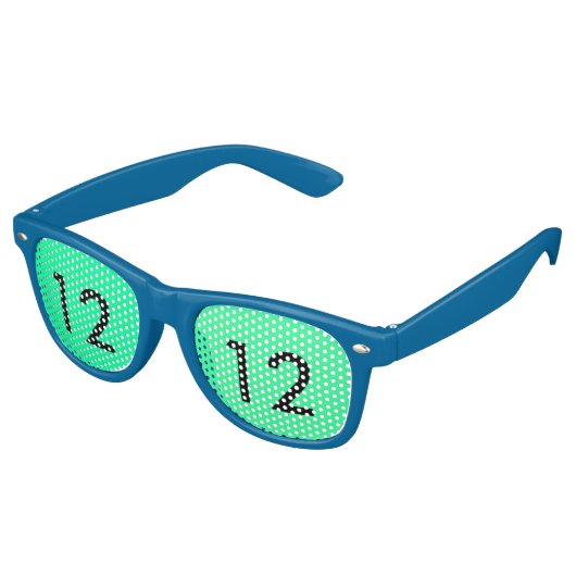 12e Man Seahawks Glasses Retro Zonnebril (Gekanteld)