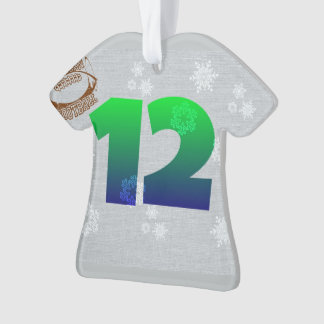 12e man sierzeewier ornament