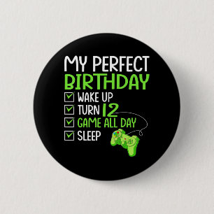 12e perfecte homepage voor games 12 jaar oud Gif Ronde Button 5,7 Cm
