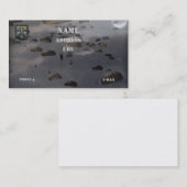 12e speciale - krachtengroep vets flash - visiteka visitekaartje (Voorkant / Achterkant)