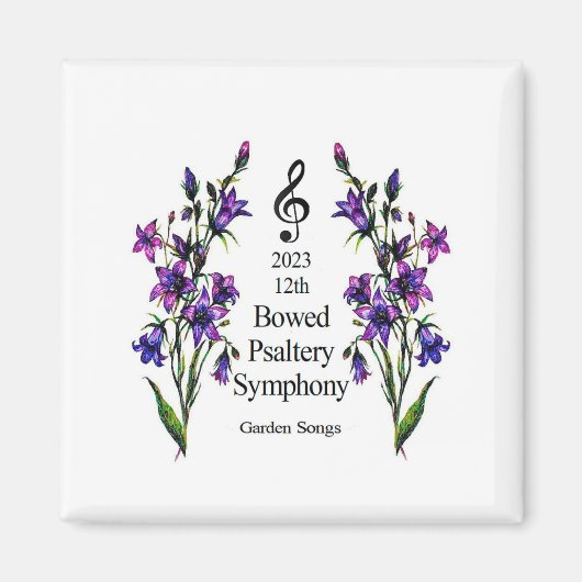 12e symfonie Magnet (Voorkant)